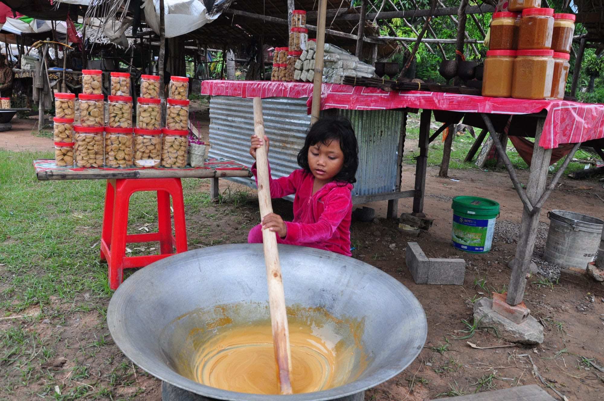 siem reap palm sugar making village 3